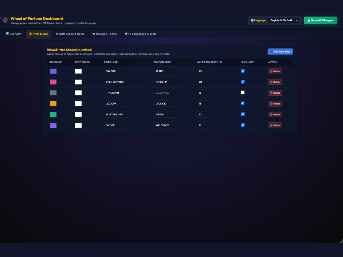 Wheel of Fortune - Spin & Win integration setup — Engagement app on the Wix App Market