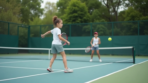 Tulipa Club'da çocuklara yönelik tenis dersleri, beceri geliştirme ve eğlence için harika bir fırsat sunar. Deneyimli koçlar, uzmanlaşmış programlar ve besleyici bir ortamla çocuklar, oyuncular ve bireyler olarak büyümek için donanımlı hale gelir. Derslerimiz, temel yaşam becerilerini aşılayarak dayanıklılığı, takım çalışmasını ve aktif olma sevgisini teşvik eder.
