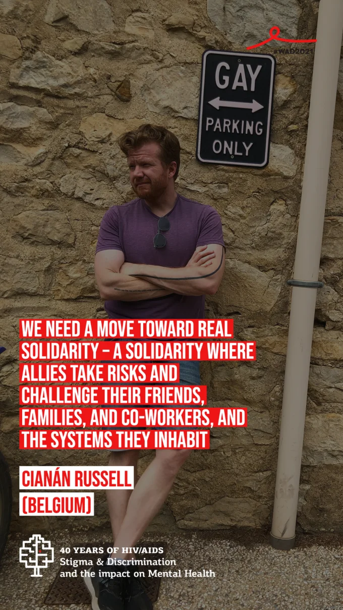 A move toward real solidarity with trans people Cianán Russell (Belgium) Senior Policy Officer at ILGA-Europe