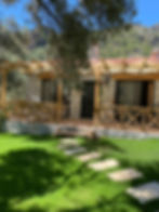 Holiday homes in Turgut Village, Marmaris — just 5 minutes from Kızkumu Beach. Stay in cozy 1+1 or spacious 2+1 houses, perfect for families, couples, and groups up to 6 people.