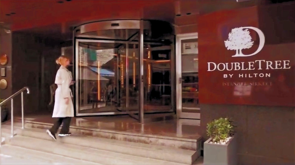 Eye-level view of a tranquil spa treatment room with soft lighting