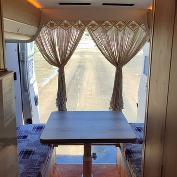 Fully equipped 2011 camper van for rent in Antalya. 2024 conversion, solar power, WC, fridge, sleeps 3. Ready for vanlife adventures!