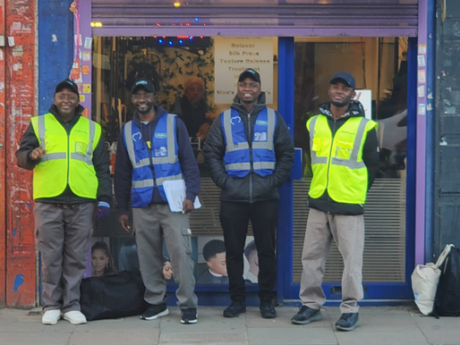 Our champions today are at Lewisham Centre and its environs