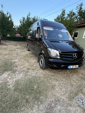 Rent a 2014 Mercedes Sprinter camper in Istanbul, Bakırköy. Manual transmission, large 150L water tank. Reliable motorhome for your Turkey trip.