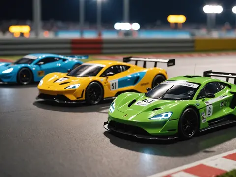 The Evolution of Electric Model Cars: Exploring the Unknown Landscape