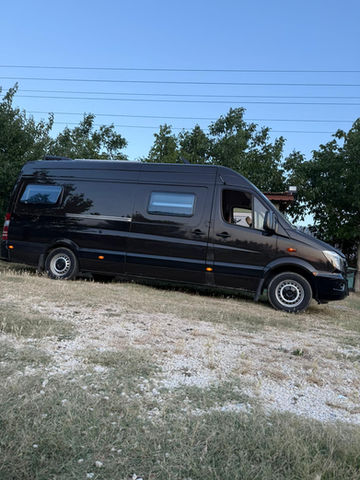 Rent a 2014 Mercedes Sprinter camper in Istanbul, Bakırköy. Manual transmission, large 150L water tank. Reliable motorhome for your Turkey trip.