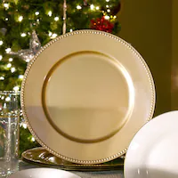 Charger plates