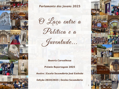 Parlamento dos Jovens: Reportagem "O Laço entre a Política e a Juventude..."