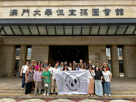 Comitiva escolar do AEJE em Macau