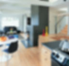 Dogs in living room signifying we offer vacation services