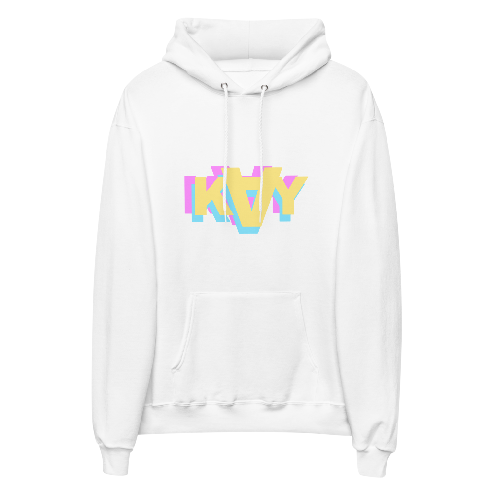 KAY Pastel Logo - Unisex fleece hoodie