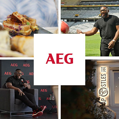 AEG Logo and Screenshots