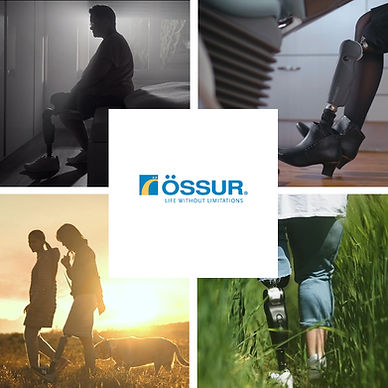 Ossur Logo and Screenshots
