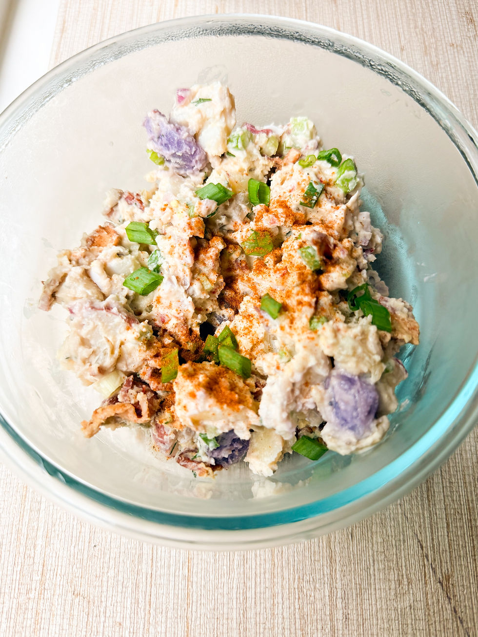 High Protein Dill Pickle Potato Salad