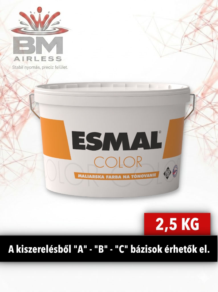 Indexkép: ESMAL COLOR "A" BÁZIS (világos árnyalatokhoz)