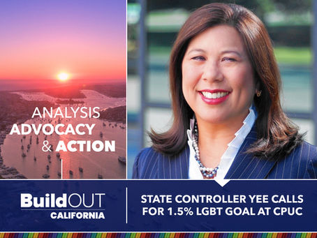 State Controller Yee calls for 1.5% LGBT goal at CPUC