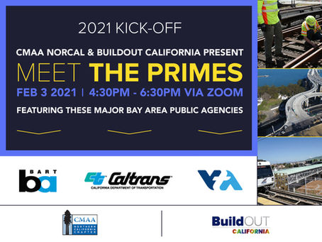 CMAA NorCal & BuildOUT California present: MEET THE PRIMES
