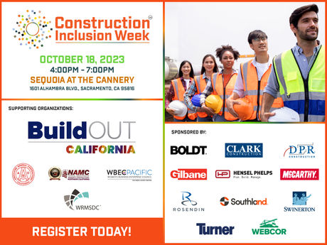 Join BuildOUT California and Partners for our Sacramento Construction Inclusion Week Event on 10.18!