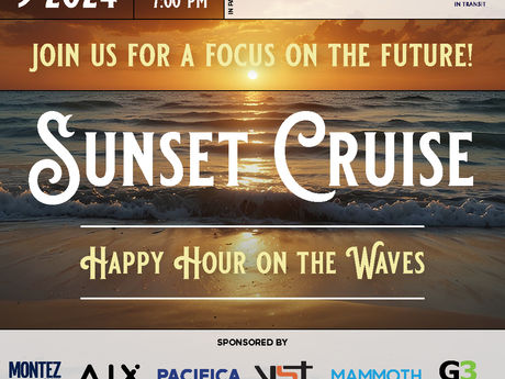 Join us for a Focus on the Future - Sunset Cruise on Nov 9!