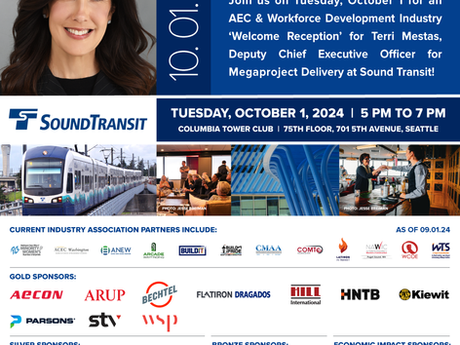 AEC Reception for Terri Mestas - October 1, 2024 in Seattle