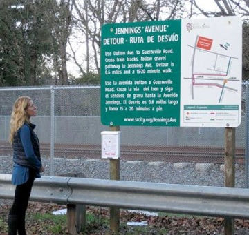 Friends of SMART supports the Jennings Avenue at-grade crossing