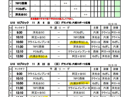 第52回 横浜国際チビッ子サッカー大会