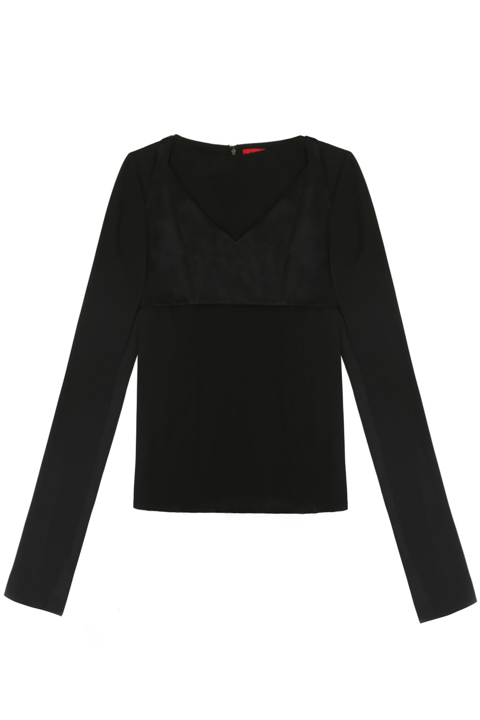 Bra top with open sleeve