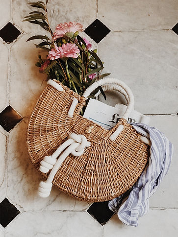 sac en osier, sac en rotin