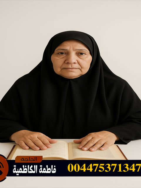 الحاجة فاطمة الكاظمية أوراد روحانية، طلاسم والاقسام السليمانية 00447537134751