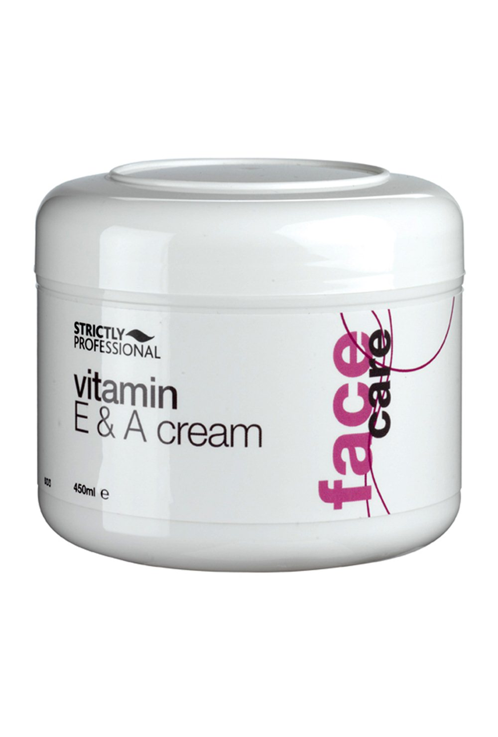 Strictly Professional Vitamin E and A Cream - 450ml