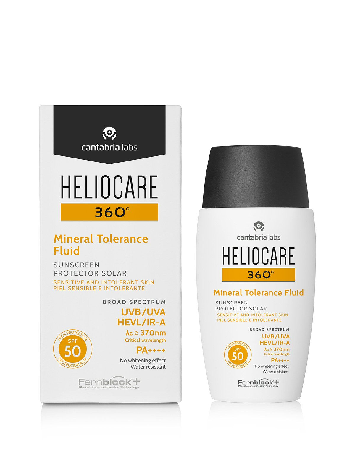 Heliocare 360 Mineral Tolerance Fluid SPF50 - 50ml