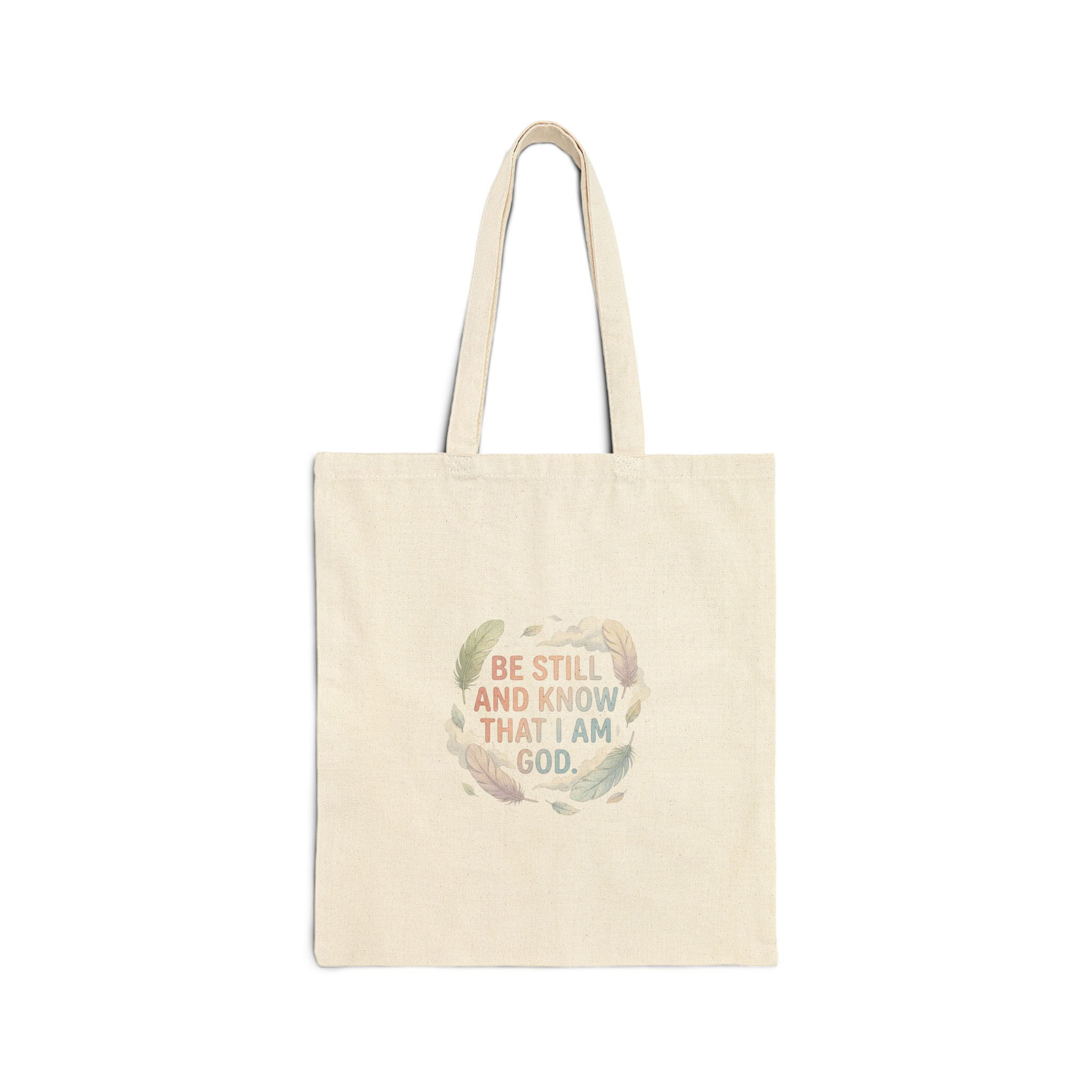 Be Still and Know Boundary Tote | Mental Wellness, Self Care Quote