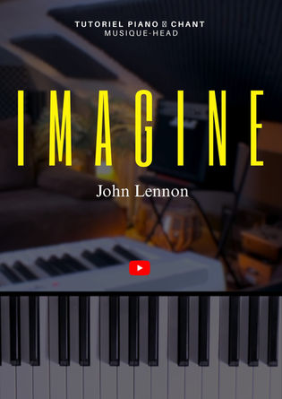 Tuto piano-chant John Lennon Imagine piano facile