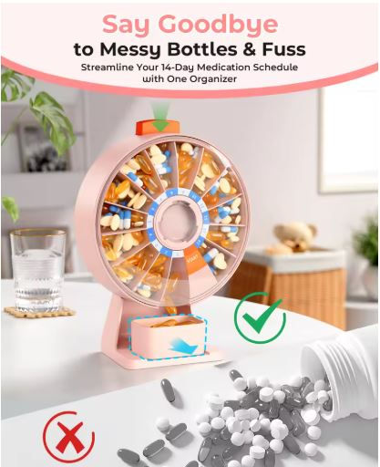 Thumbnail: Pill Organizer Wall Mountable 