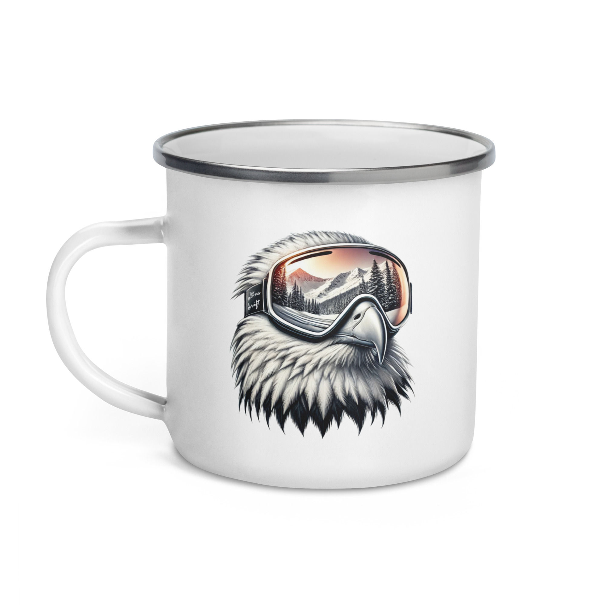 Powder Day Enamel Mug