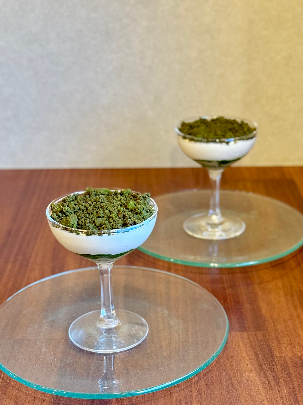 抹茶のクランブルティラミス