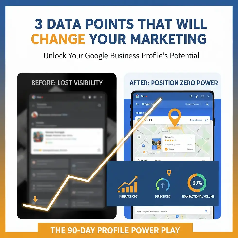 Three Google Business Profile Data Points That Will Change Your Marketing Forever