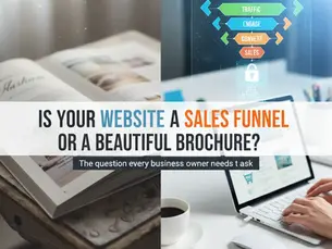 Is your website a sales funnel that works for you, or is it just a piece of digital paper?