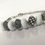 Thumbnail: Black and White Illusions Charm Bracelet I