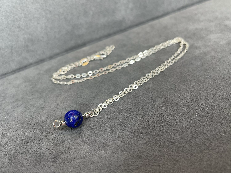 Thumbnail: Lapis Lazuli Drop Pendant