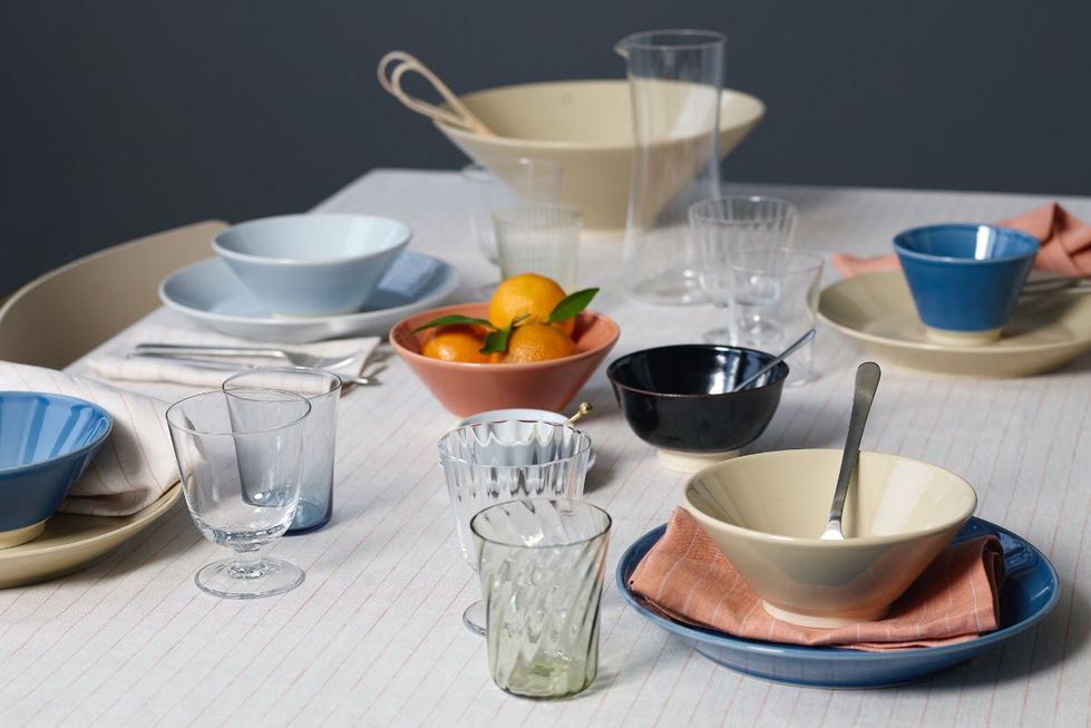 Stilleben vaisselle, art de la table, excellence danoise
