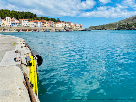 LifeLadder sur le Port de Port-vendres