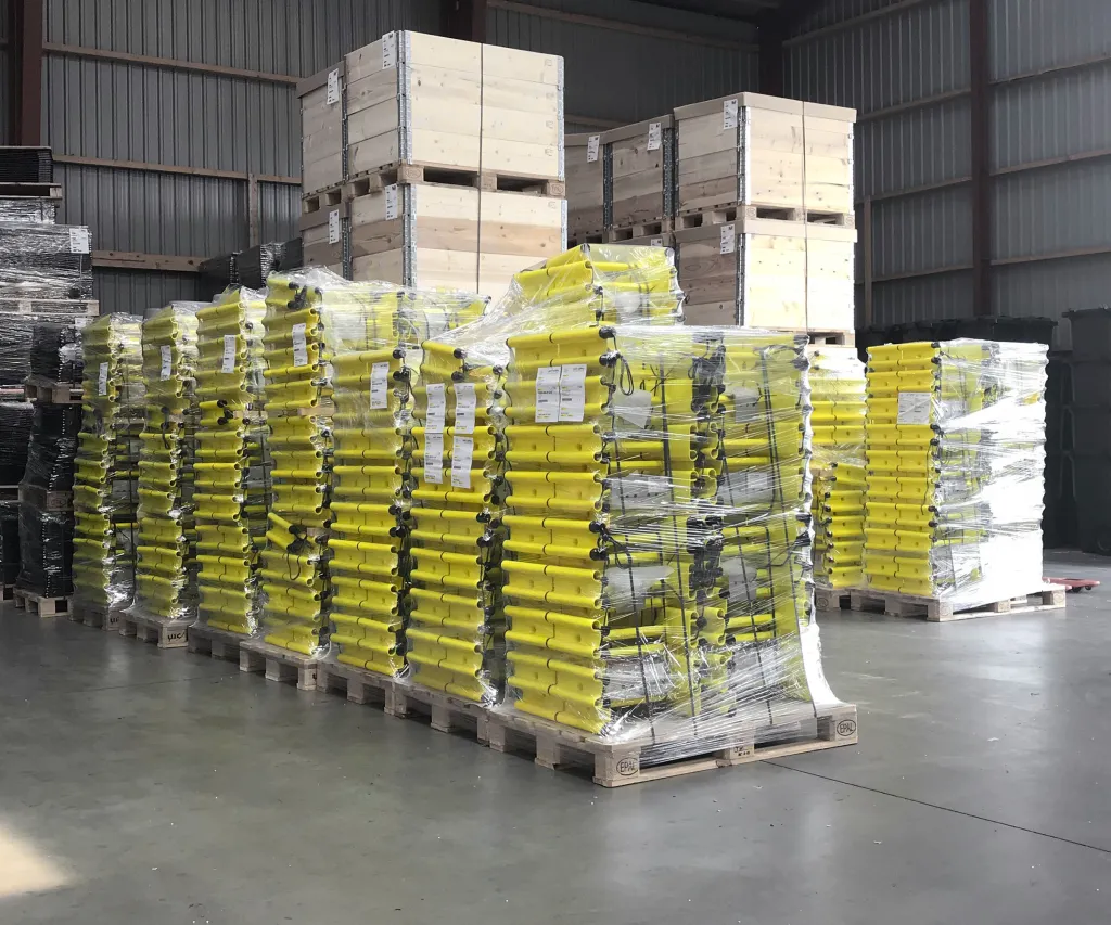 Commande LifeLadder sur palette