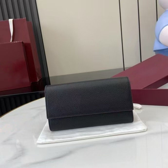 Thumbnail: Luxury Brand Unisex Wallet Coin Purse Long Wallet Handmade Card Holder Premium