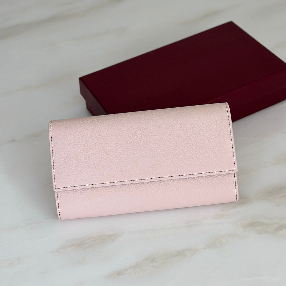 Thumbnail: Luxury Brand Unisex Wallet Coin Purse Long Wallet Handmade Card Holder Premium