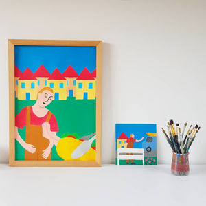 POSTER FOR MOVIE AND ALBUM COVER - PAULIN GRENADE X EVE LIPPA