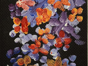 "Whispers of Color in Night's Embrace