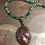 Thumbnail: Turquoise & Bronze Necklace