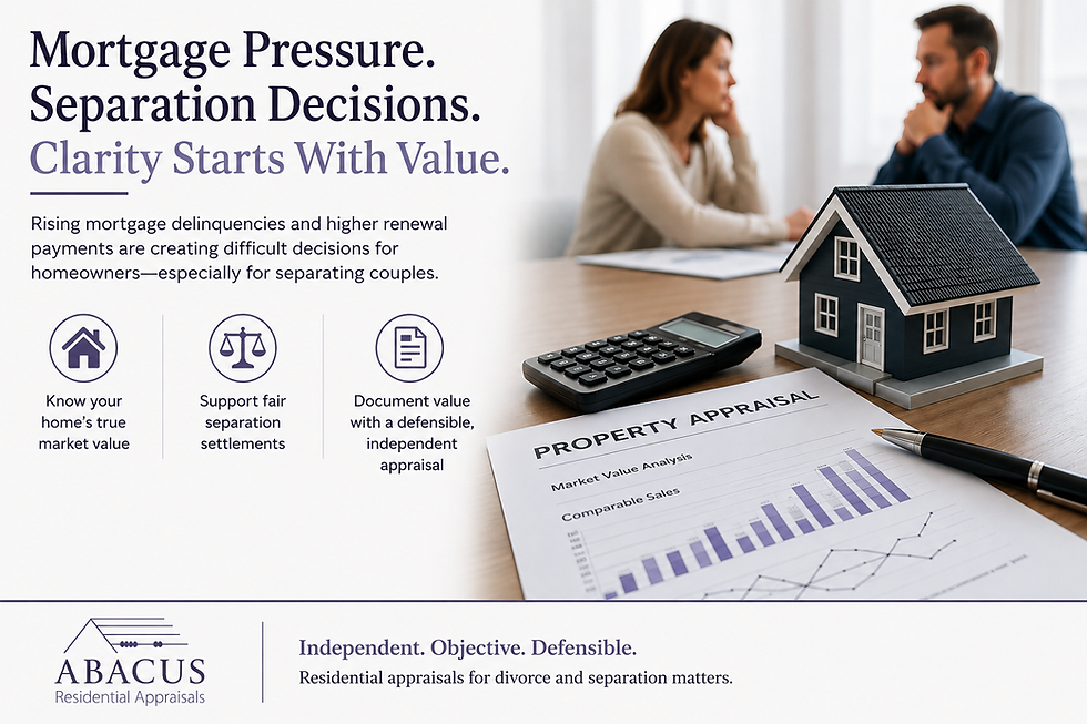 What Rising Mortgage Delinquencies Mean for Homeowners Facing Divorce or Separation