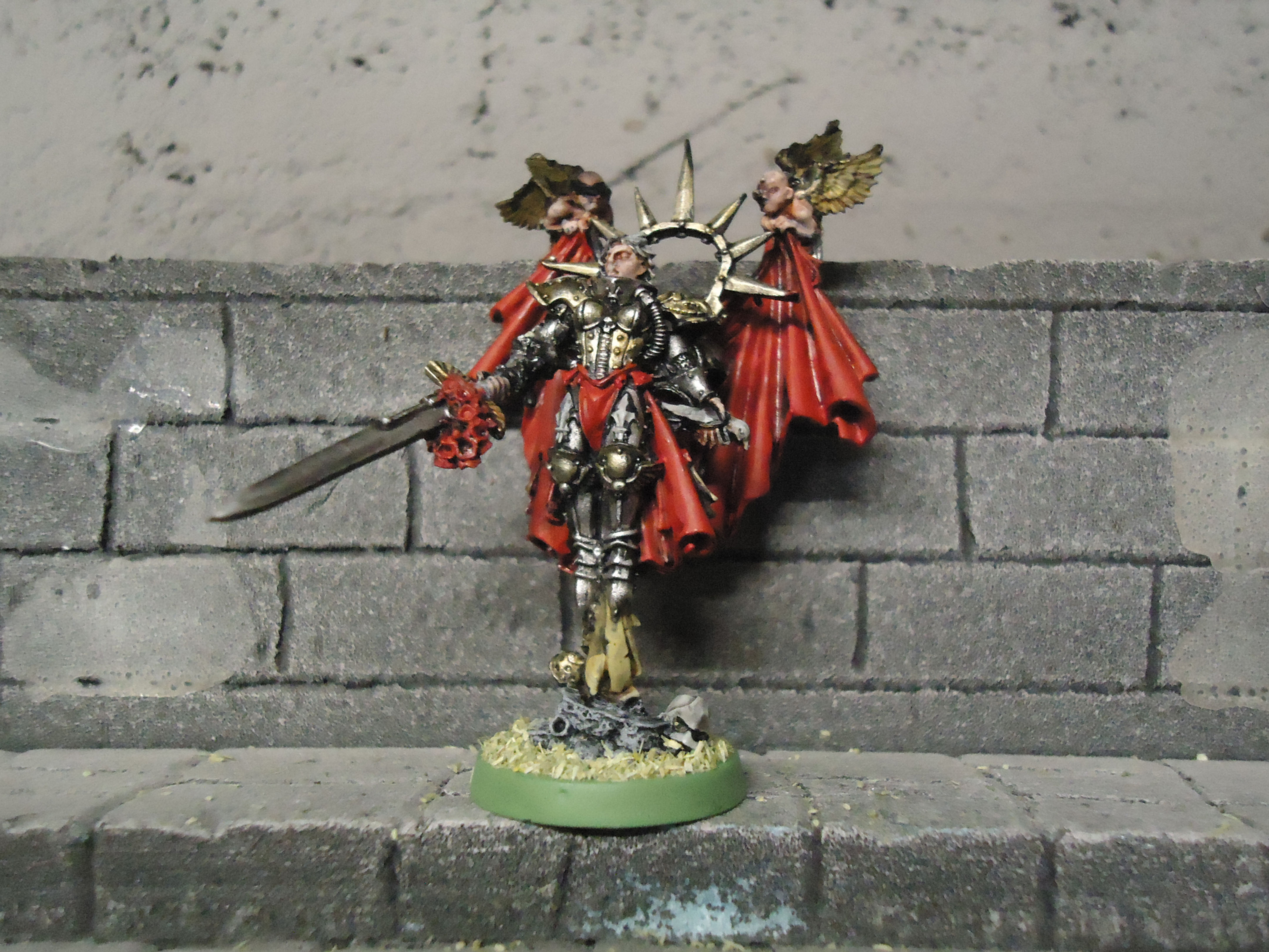 sisters of battle saint celestine the living saint painted metal warhammer 40K